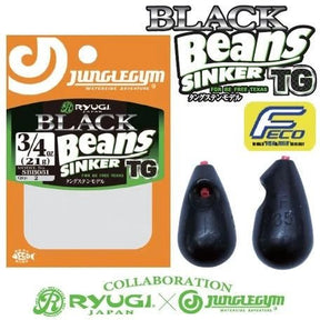 RYUGI Black Beans Sinker TG - Tackle Shack TX