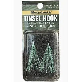MEGABASS TINSEL HOOK 10 - Tackle Shack TX