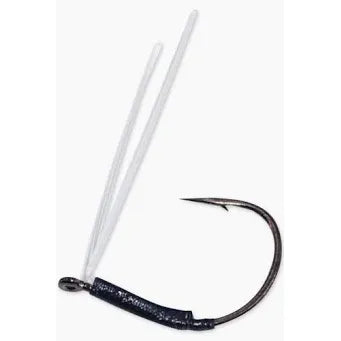 WRM201FG Fluorocarbon Guard Wacky Hook Black Nickel