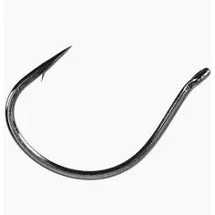 WRM201 Wacky Hook, #2, Black Nickel - 6pc