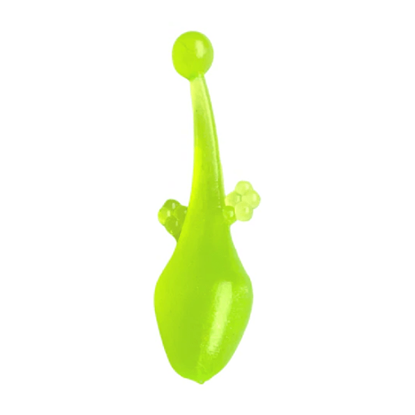 The Tadler soft plastic bass lure in Chartreuse