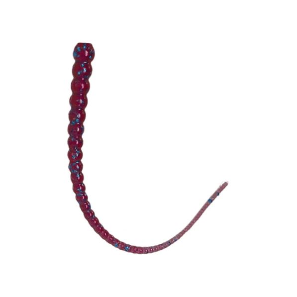 Whip Worm soft plastic bass lure in June Bug